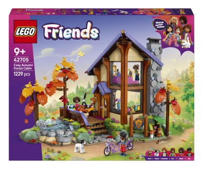 Klocki LEGO® LEGO FRIENDS 42705 Jesienna leśna chatka
